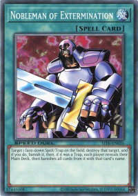 Nobleman of Extermination - Speed Duel: Tournament Pack 6 (STP6) #STP6-EN026 - Common / Short Print YuGiOh Trading Card