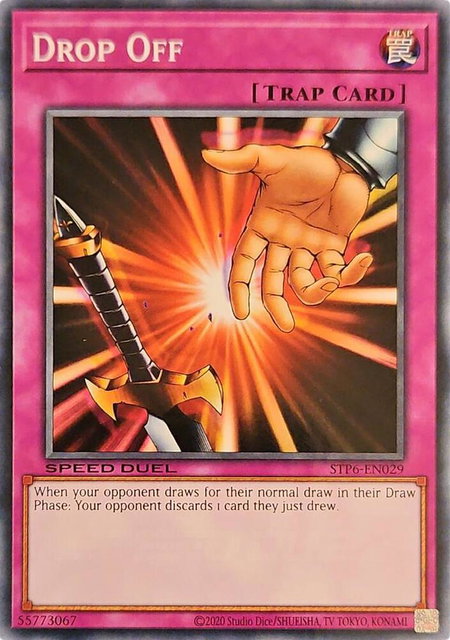 Drop Off - Speed Duel: Tournament Pack 6 YuGiOh trading card