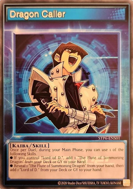 Dragon Caller - Speed Duel: Tournament Pack 6 YuGiOh trading card