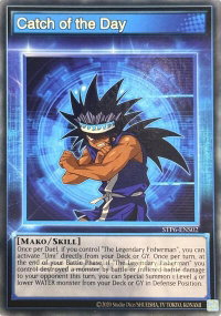 Catch of the Day - Speed Duel: Tournament Pack 6 (STP6) #STP6-ENS02 - Common / Short Print YuGiOh Trading Card