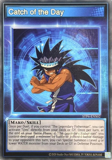 Catch of the Day - Speed Duel: Tournament Pack 6 YuGiOh trading card