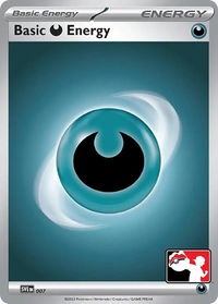 Basic Darkness Energy - 007 - Prize Pack Series Cards  #007 - Common Pokémon Trading Card