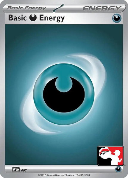 Basic Darkness Energy - 007 trading card from Prize Pack Series Cards Basic Darkness Energy - 007 - Prize Pack Series Cards Pokémon trading card