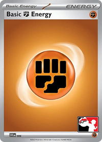 Basic Fighting Energy - 006 - Prize Pack Series Cards  #006 - Common Pokémon Trading Card