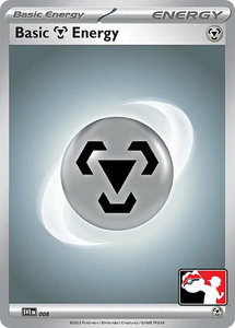 Basic Metal Energy - 008 - Prize Pack Series Cards #008 - Common Pokémon Trading Card