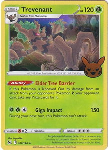 Trevenant - Trick or Trade BOOster Bundle 2023 (TTBB23) #017/196 - Holo Rare Pokémon Trading Card