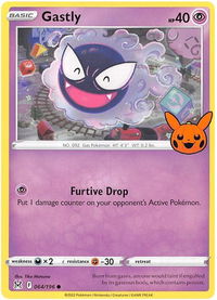 Gastly - Trick or Trade BOOster Bundle 2023 (TTBB23) #064/196 - Common Pokémon Trading Card