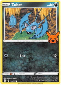 Zubat - Trick or Trade BOOster Bundle 2023 (TTBB23) #103/195 - Common Pokémon Trading Card