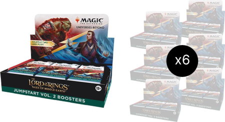 The Lord of the Rings: Tales of Middle-earth - Jumpstart Vol. 2 Booster Display Case - Universes Beyond: The Lord of the Rings: Tales of Middle-earth Magic: The Gathering trading card
