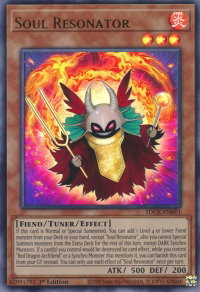 Soul Resonator - Structure Deck: The Crimson King (SDCK) #SDCK-EN001 - Ultra Rare YuGiOh Trading Card