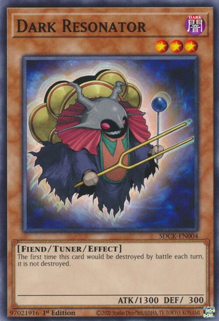 Dark Resonator trading card from Structure Deck: The Crimson King Dark Resonator - Structure Deck: The Crimson King YuGiOh trading card