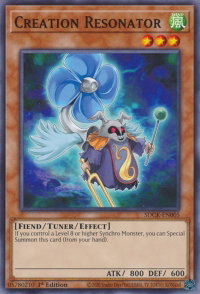 Creation Resonator - Structure Deck: The Crimson King (SDCK) #SDCK-EN005 - Common / Short Print YuGiOh Trading Card