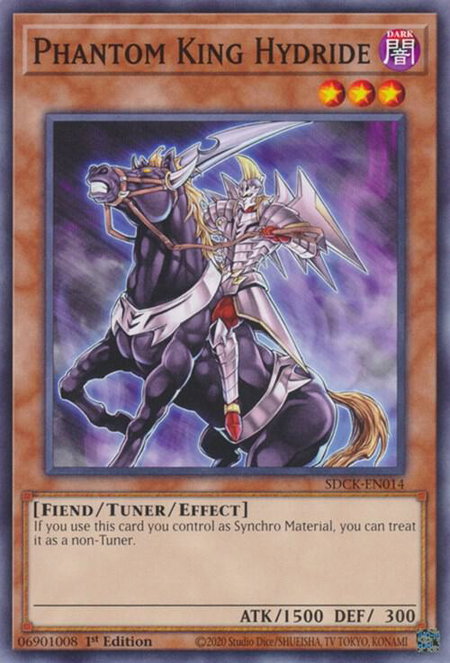 Phantom King Hydride - Structure Deck: The Crimson King YuGiOh trading card