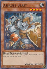 Assault Beast - Structure Deck: The Crimson King (SDCK) #SDCK-EN018 - Common / Short Print YuGiOh Trading Card