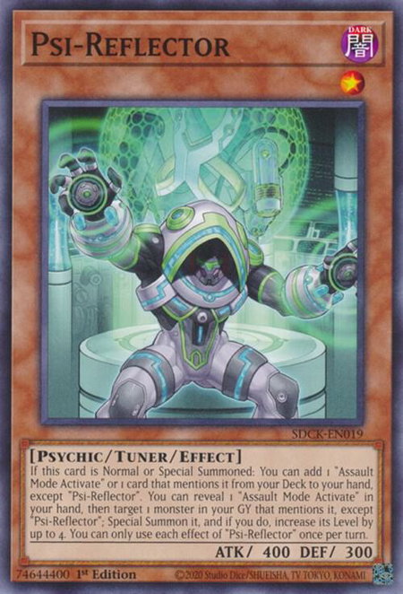 Psi-Reflector - Structure Deck: The Crimson King YuGiOh trading card