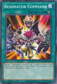 Resonator Command - Structure Deck: The Crimson King (SDCK) #SDCK-EN029 - Common / Short Print YuGiOh Trading Card