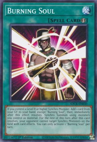 Burning Soul - Structure Deck: The Crimson King (SDCK) #SDCK-EN030 - Common / Short Print YuGiOh Trading Card
