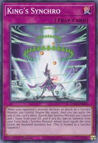 King's Synchro - Structure Deck: The Crimson King (SDCK) #SDCK-EN034 - Common / Short Print YuGiOh Trading Card