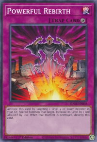 Powerful Rebirth - Structure Deck: The Crimson King (SDCK) #SDCK-EN038 - Common / Short Print YuGiOh Trading Card