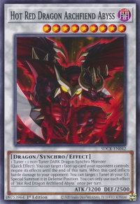 Hot Red Dragon Archfiend Abyss - Structure Deck: The Crimson King (SDCK) #SDCK-EN042 - Common / Short Print YuGiOh Trading Card