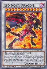 Red Nova Dragon - Structure Deck: The Crimson King (SDCK) #SDCK-EN046 - Common / Short Print YuGiOh Trading Card