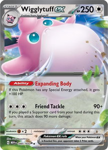 Wigglytuff ex - 040/165 - SV: Scarlet & Violet 151 (MEW) #040/165 - Double Rare Pokémon Trading Card