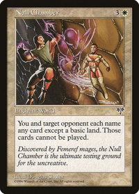 Null Chamber - Mirage (MIR) #31 - Rare Magic: The Gathering Trading Card