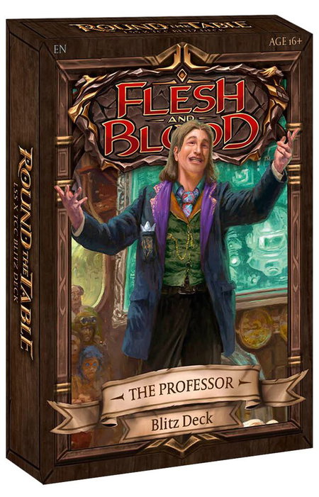 Round the Table Blitz Deck - The Professor - Round the Table: TCCxLSS Flesh and Blood trading card