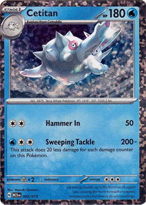 Cetitan - McDonald's Promos 2023 (M23) #005/015 - Rare Pokémon Trading Card