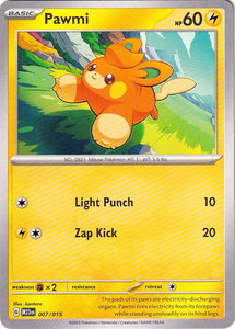 Pawmi - McDonald's Promos 2023 (M23) #007/015 - Rare Pokémon Trading Card
