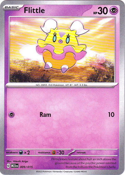 Flittle - McDonald's Promos 2023 Pokémon trading card