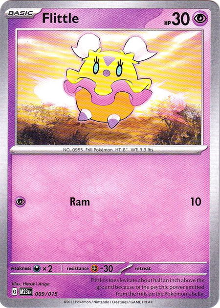 Flittle - McDonald's Promos 2023 Pokémon trading card