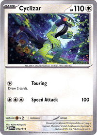 Cyclizar - McDonald's Promos 2023 (M23) #014/015 - Rare Pokémon Trading Card