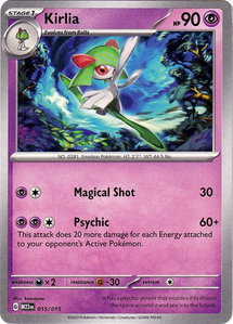 Kirlia - McDonald's Promos 2023 (M23) #015/015 - Rare Pokémon Trading Card