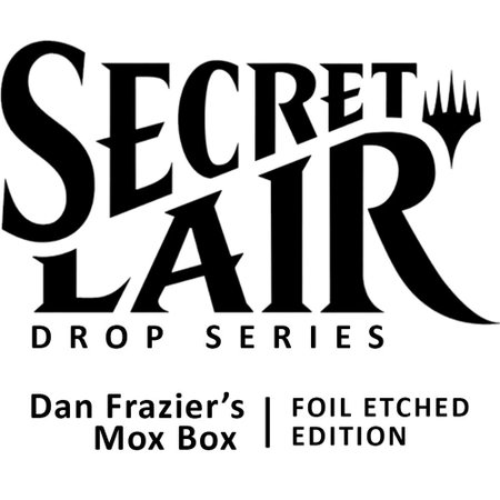 Secret Lair Drop: Dan Frazier's Mox Box - Foil Etched Edition trading card from Secret Lair Drop Series Secret Lair Drop: Dan Frazier's Mox Box - Foil Etched Edition - Secret Lair Drop Series Magic: The Gathering trading card