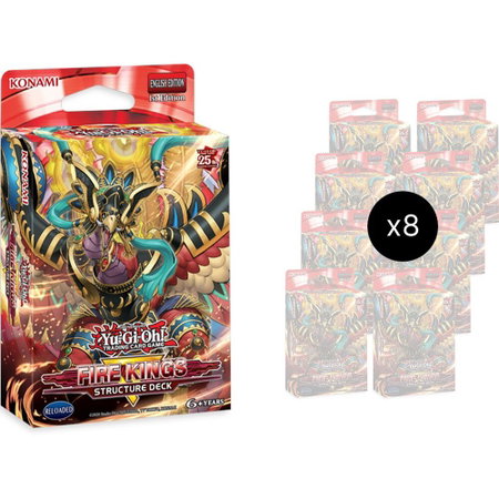 Fire Kings Structure Deck Display [1st Edition] - Structure Deck: Fire Kings YuGiOh trading card