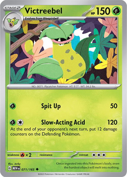 Victreebel - SV: Scarlet & Violet 151 Pokémon trading card