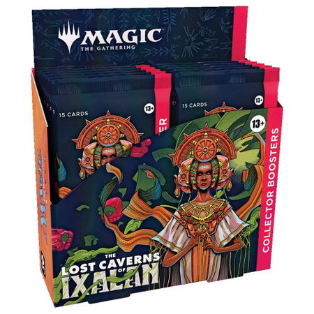 The Lost Caverns of Ixalan - Collector Booster Display trading card from The Lost Caverns of Ixalan The Lost Caverns of Ixalan - Collector Booster Display - The Lost Caverns of Ixalan Magic: The Gathering trading card