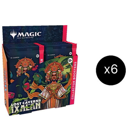 The Lost Caverns of Ixalan - Collector Booster Display Case trading card from The Lost Caverns of Ixalan The Lost Caverns of Ixalan - Collector Booster Display Case - The Lost Caverns of Ixalan Magic: The Gathering trading card