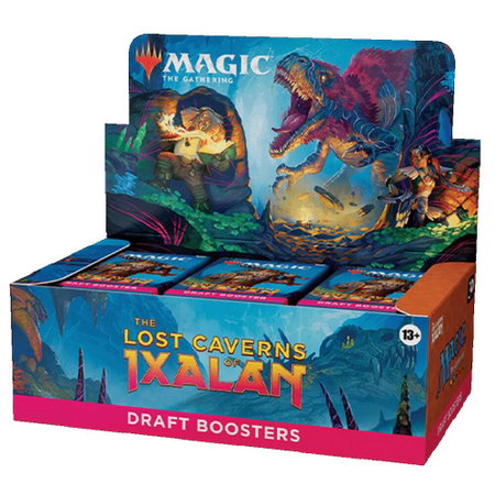 The Lost Caverns of Ixalan - Draft Booster Display trading card from The Lost Caverns of Ixalan The Lost Caverns of Ixalan - Draft Booster Display - The Lost Caverns of Ixalan Magic: The Gathering trading card