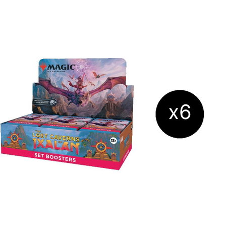 The Lost Caverns of Ixalan - Set Booster Display Case trading card from The Lost Caverns of Ixalan The Lost Caverns of Ixalan - Set Booster Display Case - The Lost Caverns of Ixalan Magic: The Gathering trading card