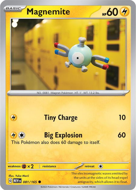 Magnemite - SV: Scarlet & Violet 151 Pokémon trading card