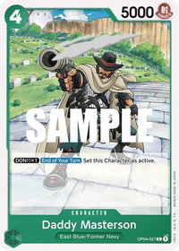 Daddy Masterson - Kingdoms of Intrigue (OP04) #OP04-027 - Common One Piece Trading Card