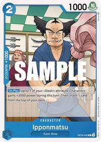 Ipponmatsu - Kingdoms of Intrigue (OP04) #OP04-042 - Common One Piece Trading Card