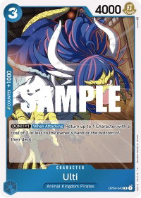 Ulti - Kingdoms of Intrigue (OP04) #OP04-043 - Rare One Piece Trading Card