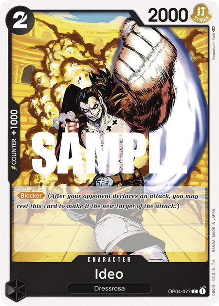 Ideo - Kingdoms of Intrigue One Piece trading card