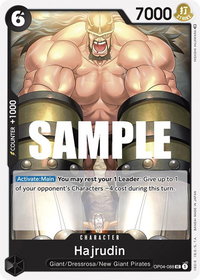 Hajrudin - Kingdoms of Intrigue (OP04) #OP04-088 - Uncommon One Piece Trading Card
