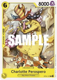 Charlotte Perospero - Kingdoms of Intrigue (OP04) #OP04-107 - Common One Piece Trading Card