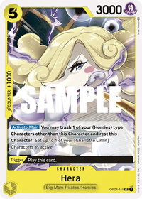 Hera - Kingdoms of Intrigue (OP04) #OP04-111 - Uncommon One Piece Trading Card