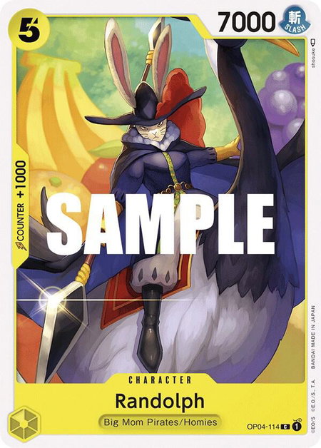 Randolph - Kingdoms of Intrigue One Piece trading card